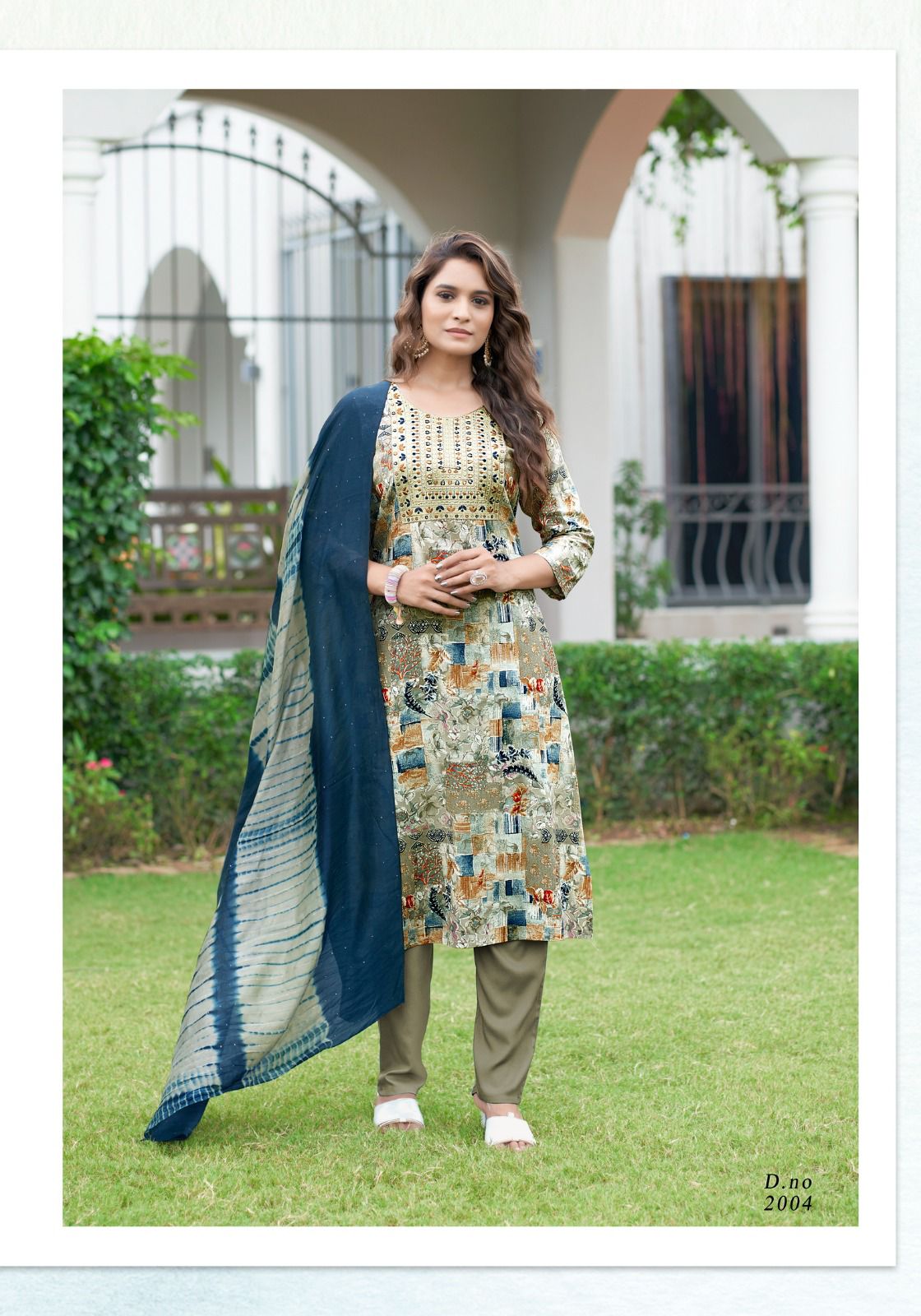 Sabri Vol 2 By Mystic 9 Rayon Printed Embroidery Kurti With Bottom Dupatta Wholesale Price In Surat